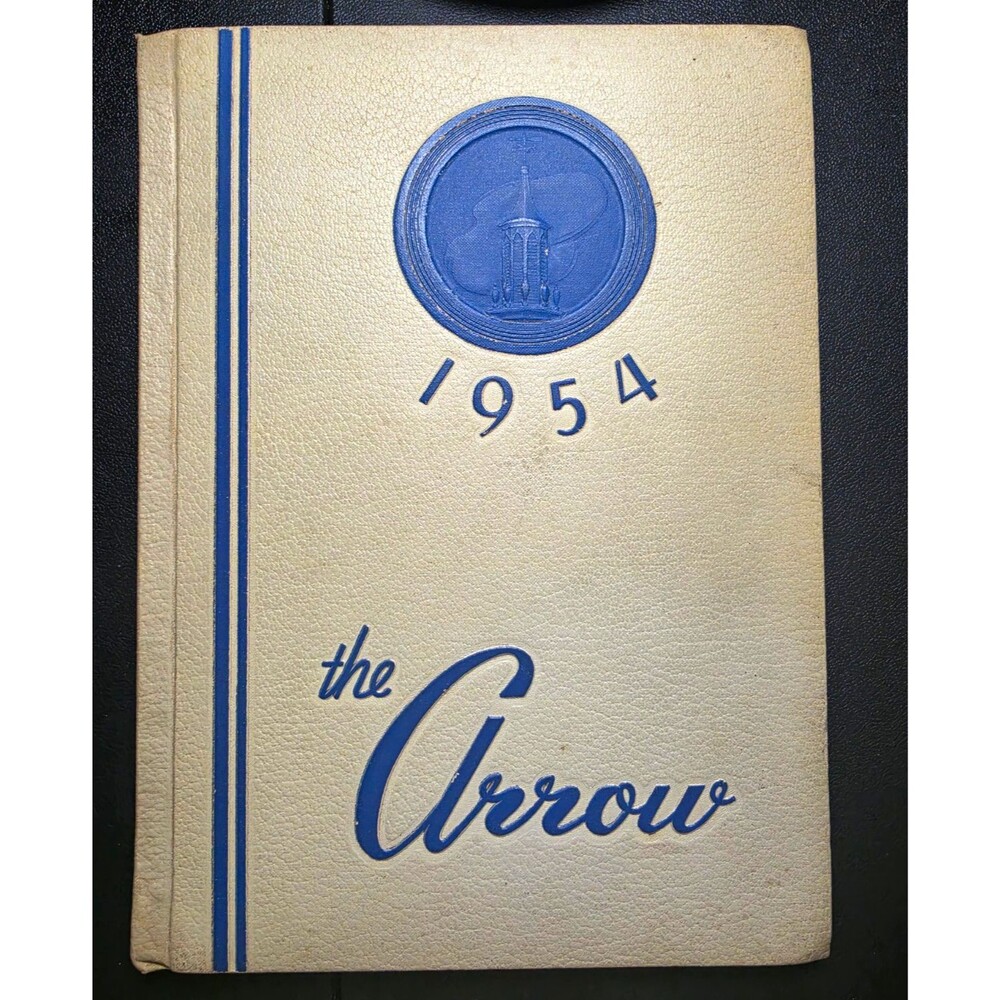 1954 East High School Auburn NY The Arrow Yearbook John Leide Barry Tharp